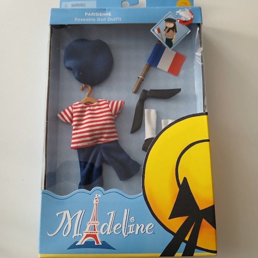 Vintage 2002 Madeline Parisienne Poseable Doll Outfit - NEW